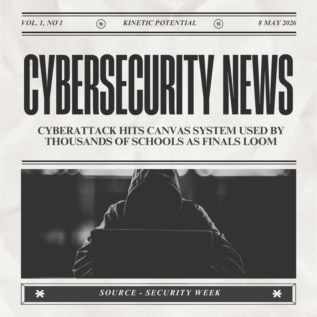 Cybersecurity News Kinetic Potential