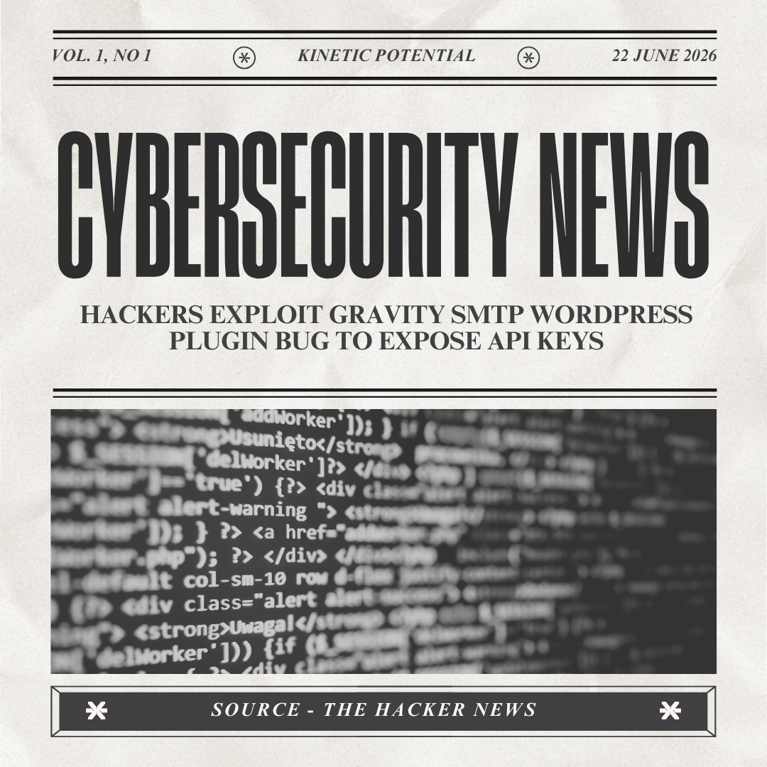 Cybersecurity News Kinetic Potential
