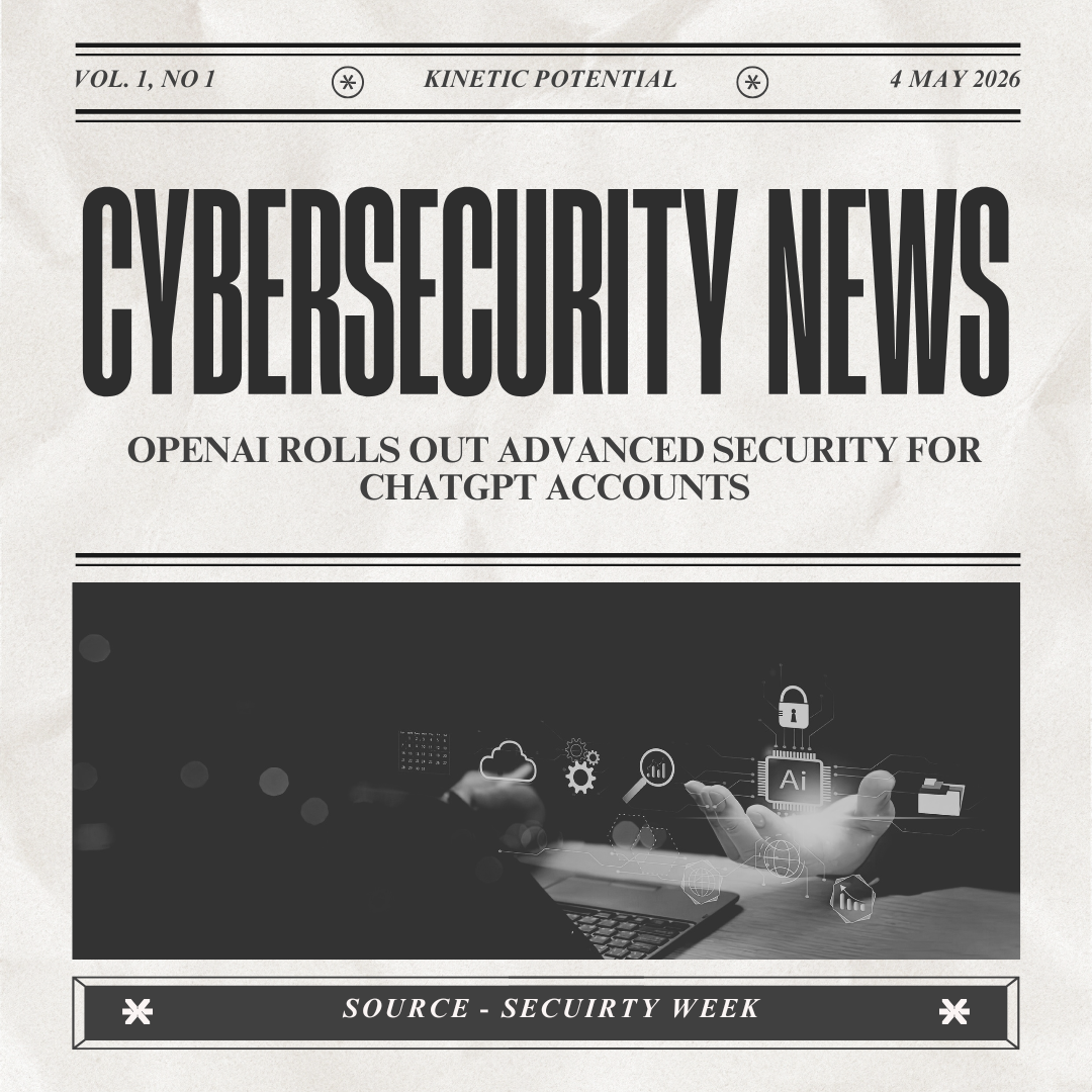 Cybersecurity News Kinetic Potential
