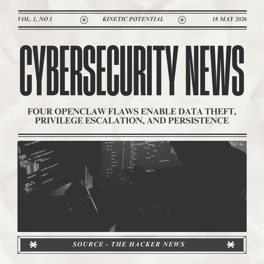 Cybersecurity News Kinetic Potential